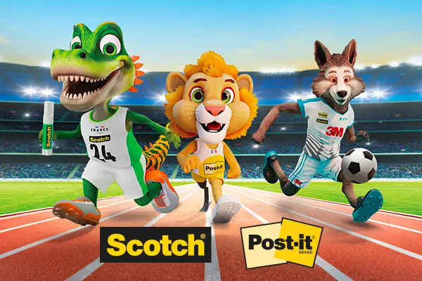 Rentrée des Classes 2024 en 3D pour Scotch