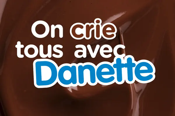 Fanomètre au Club France pour Danette avec l’agence Magic Garden